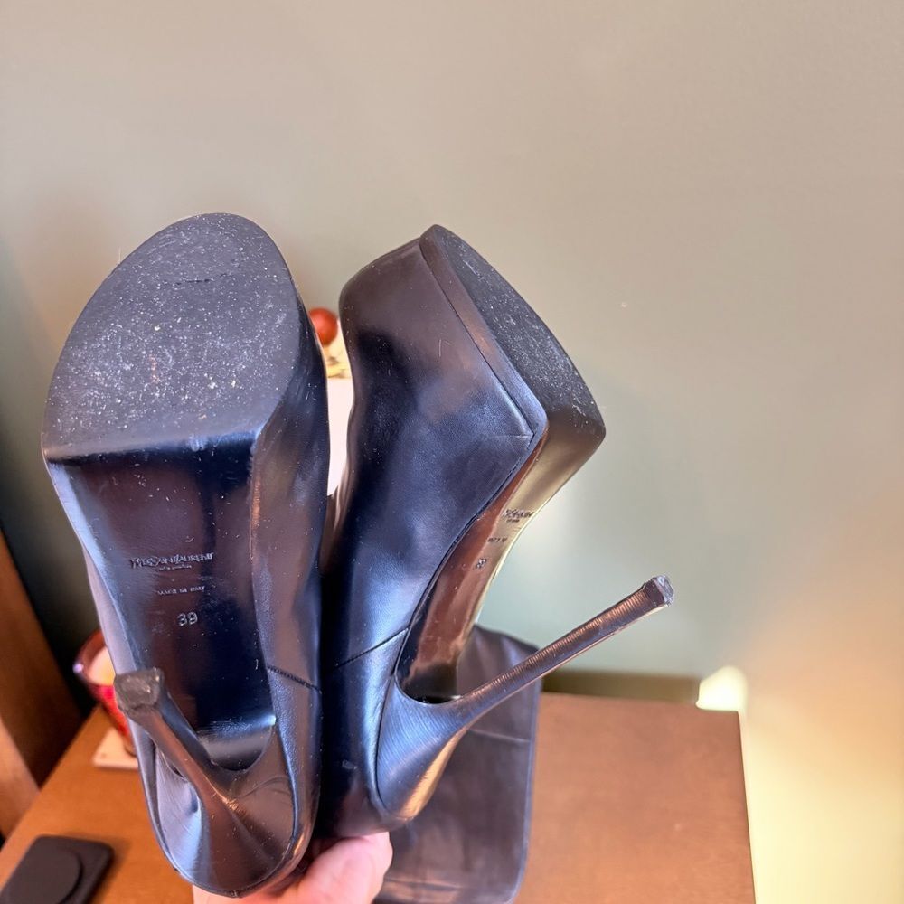 Authentic YSL Leather Boots Womens 39| 9 - Picture 7 of 10